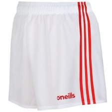 O'Neills Mourne Shorts (White Red) 32